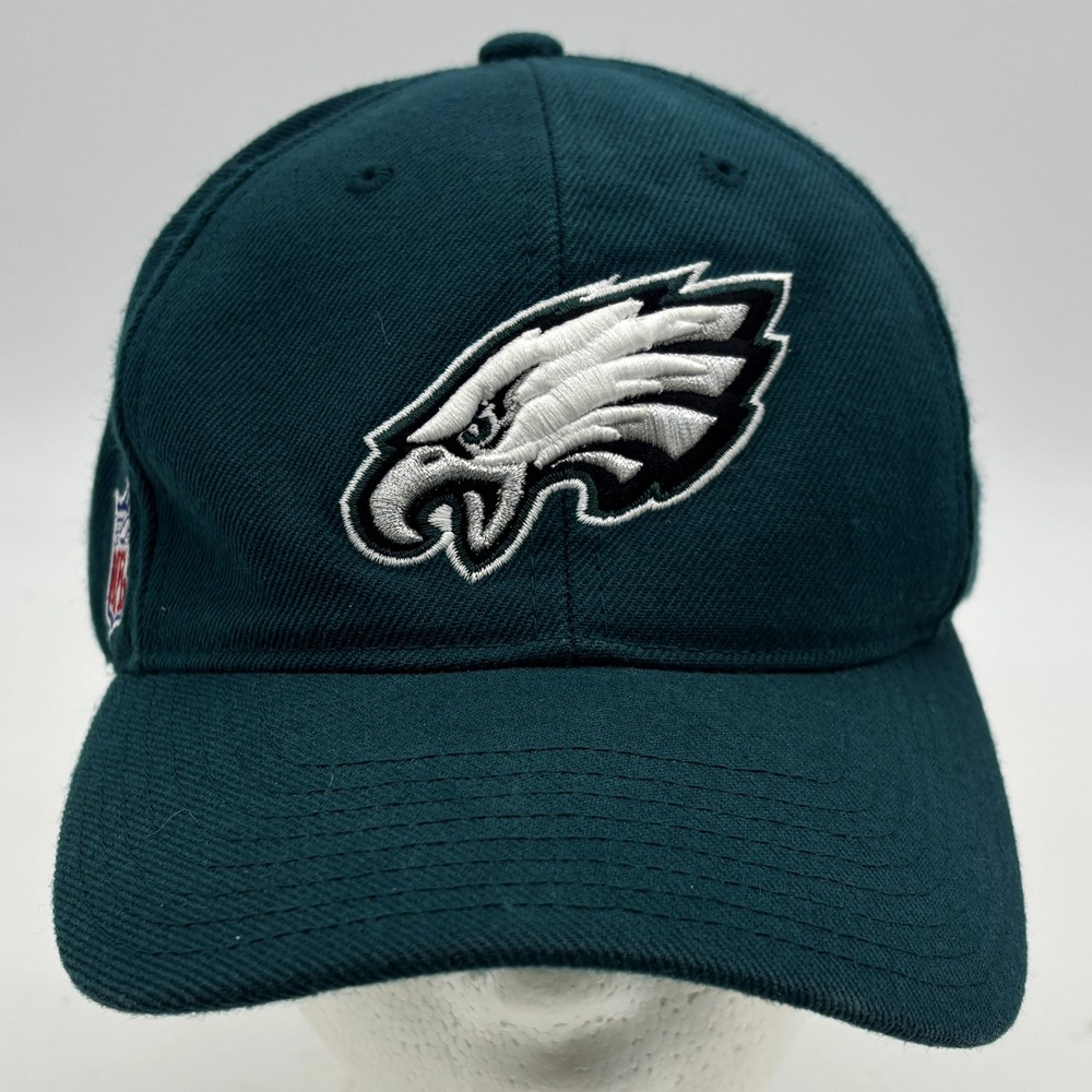 Reebok Philadelphia Eagles Hat Mens OSFM Green NFL On Field Cap Sportswear Gear